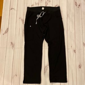 Figs Kade Cargo Scrub Pants - Black - size XL